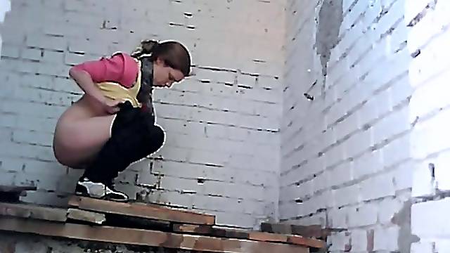 Viol Gros Cul Endormi, Caché Toilet, Voyeur Pissing Panties