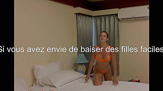 Milf francaise a gros seins en lingerie sexy baisee en levrette