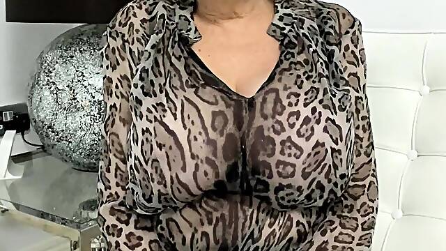 Big Boobed Blonde Masturbates With A Dildo In The Bathroom