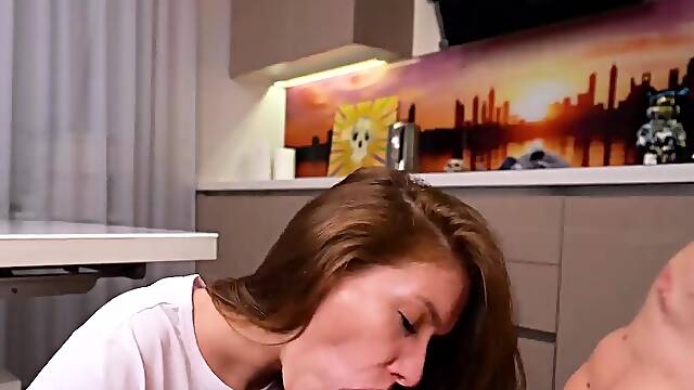 Seducing neighbor during dish wash, SATA JONES, 1WINPORN,