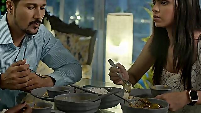 Busty panty licking amateur rubbing her pussy