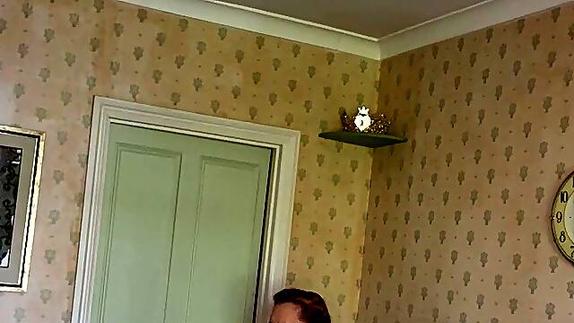 Amateur blondie solo anal masturbation