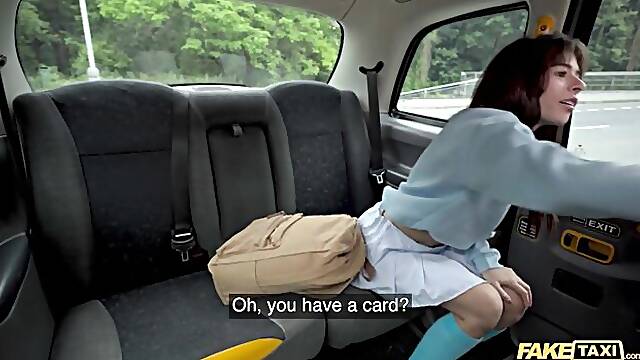 Mells Blancos knee high socks scene by Fake Taxi