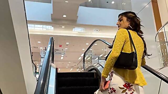 Vibrateur Public Orgasme, Dehabiller Solo, Cam Extérieur, Deguiser En Fille