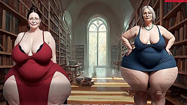 Mamie Cartoon, Granny Anal Gros Seins, Dessin Animé Mamie