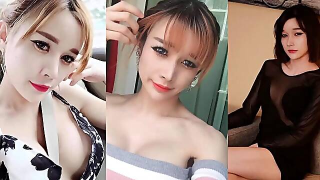 Ladyboystar - HD anal and oral sex in POV with a gorgeous feminine ladyboy: Trans Porn