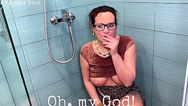 Karolina Rus Big Cock Shower Threesome