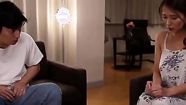 Japanese Mature Brunette Miho Tono gets her tight pussy creampied by my big cock