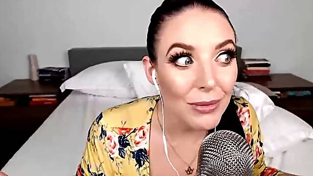 Angela White ASMR Dildo Fuck