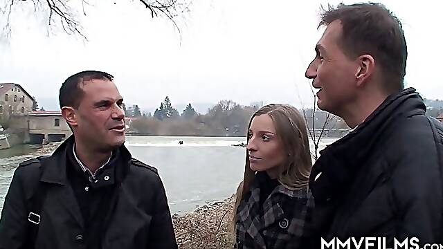 Morgan Moon is among the sluttiest ladies around and most of her neighbors know it