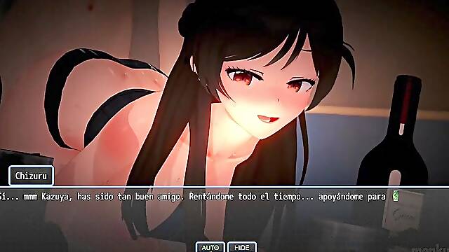 Unfaithful girlfriend caught in a romantic deep-dick scenario