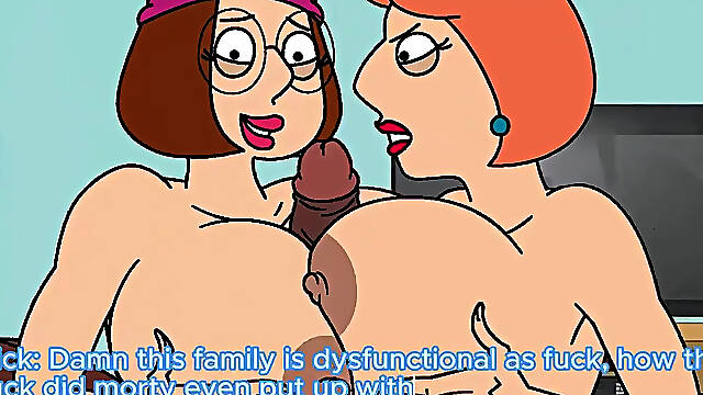 Big-titted cartoon babe rides and gets creampied in Ghettoverse part 4