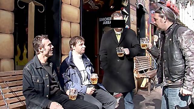 Two guys hire a prostitute and nail her at the same time