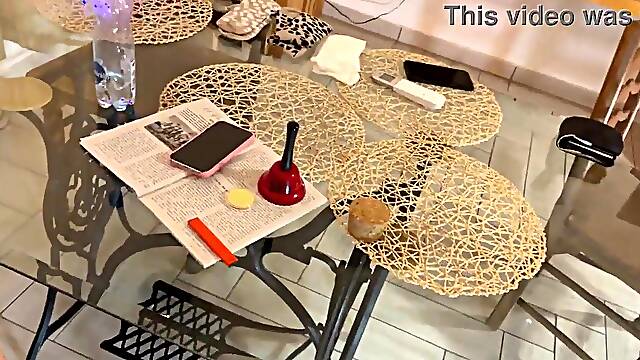 Porn casting by an amateur softcore director turns into a tugjob scene cum in a bottle defiance parody