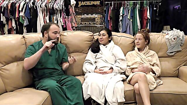 Freshman Gets Mandatory vibrator orgasm From doctor-Tampa - Jasmine Rose