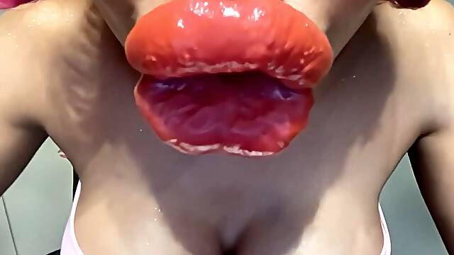 RubyDollLipzs POV Red Kisses