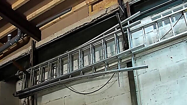 Nasty French Whores Enjoying Hot Orgy in the Warehouse