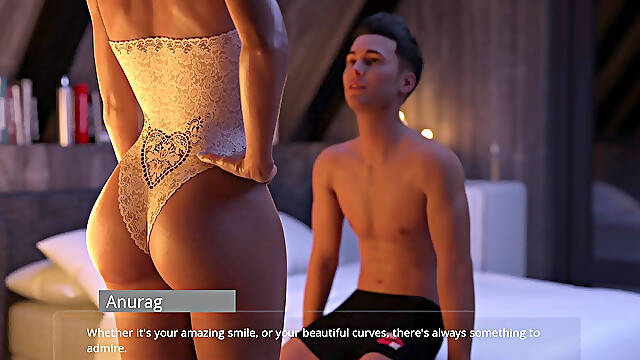 Busty MILF Stepmom Shares Bed with Her Stepson on a Sex vacation! - Midnight Paradise