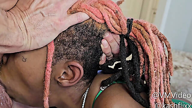 Rough Face Fucking with My Hot Ebony Friend